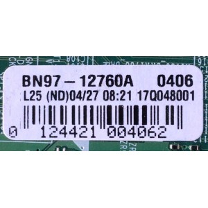 MAIN PARA TV SAMSUNG / NUMERO DE PARTE BN94-12048F / BN41-02585A / BN97-12760A / BN9412048F / PANEL CY-JM049BGLV1H / DISPLAY BN96-39225A / BN9639225A / MODELO UN49J5200 / UN49J5200AFXZP FA01